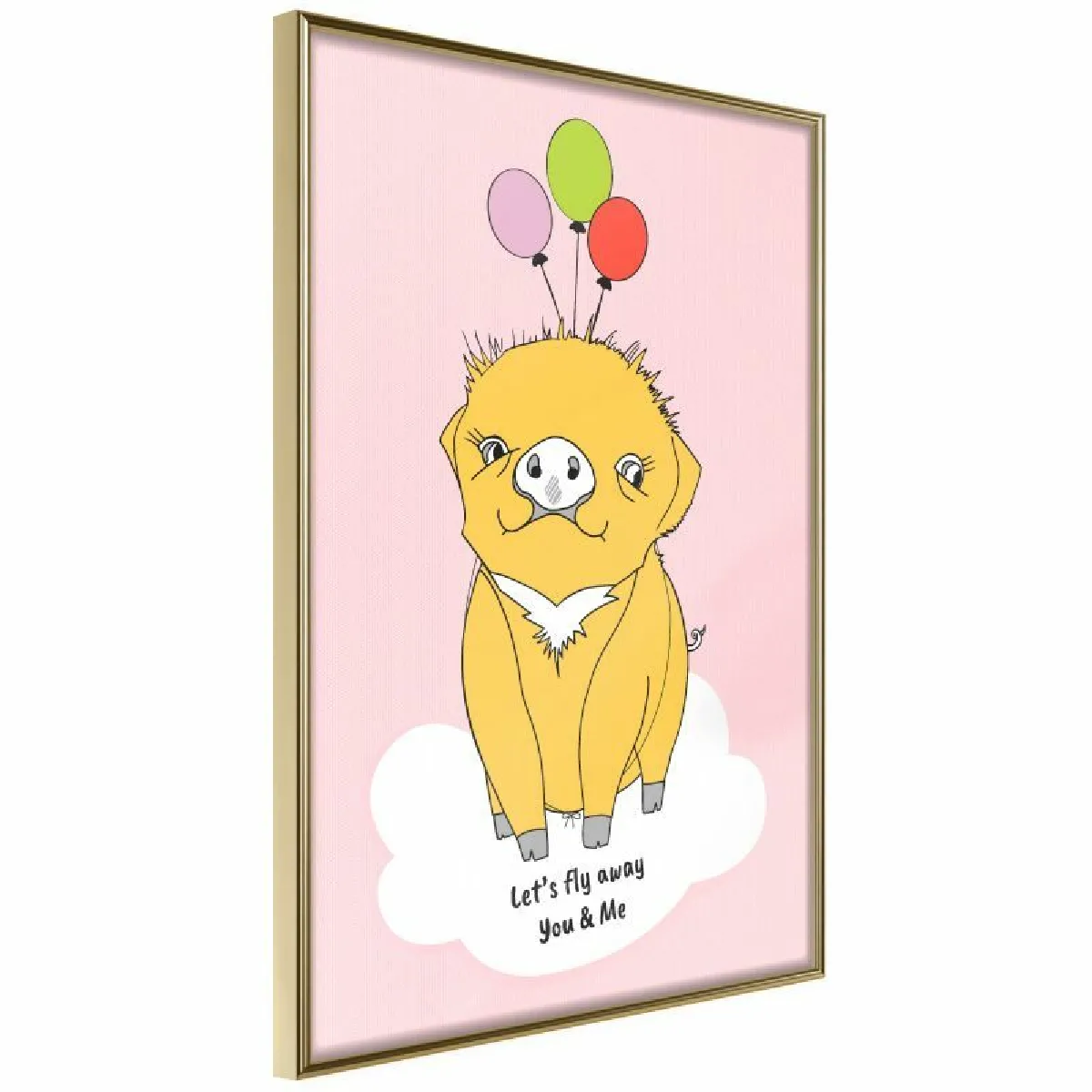 Paris Prix Affiche Birthday Wish - Or