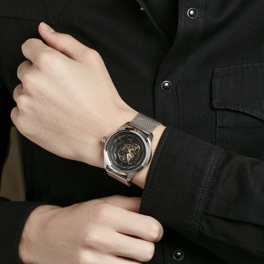 Montre Pierre Lannier Automatic Noir