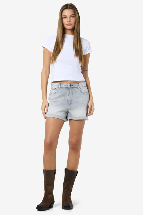 Noisy may grijze dames korte broek