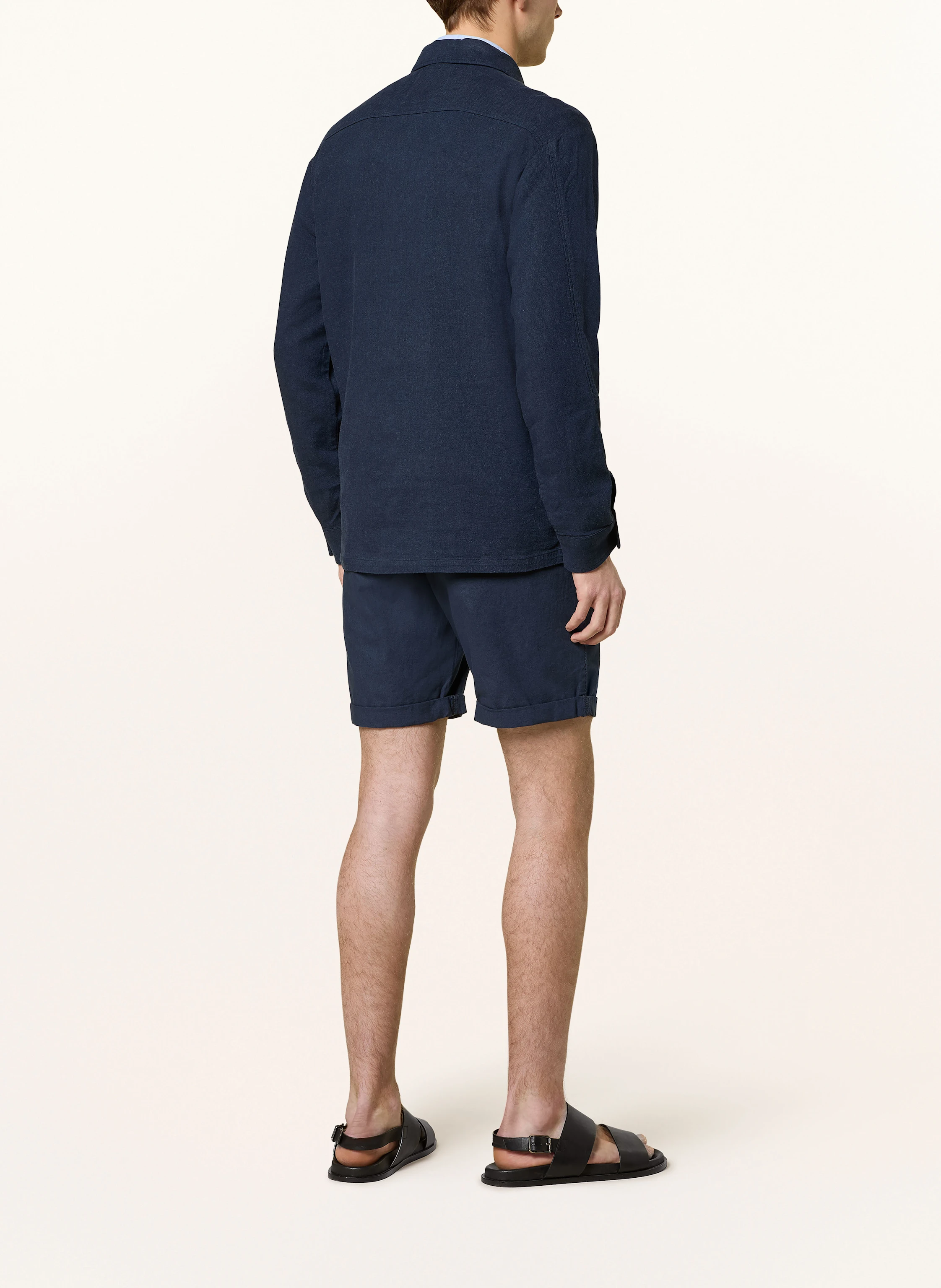 PROFUOMO Overshirt mit Leinen