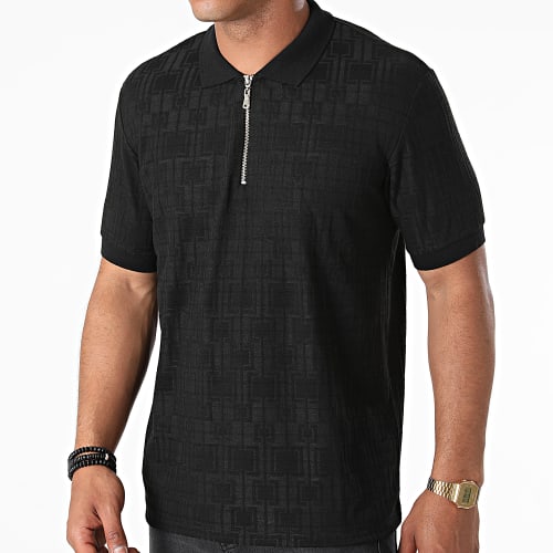 Polo Manches Courtes PL-12 Noir