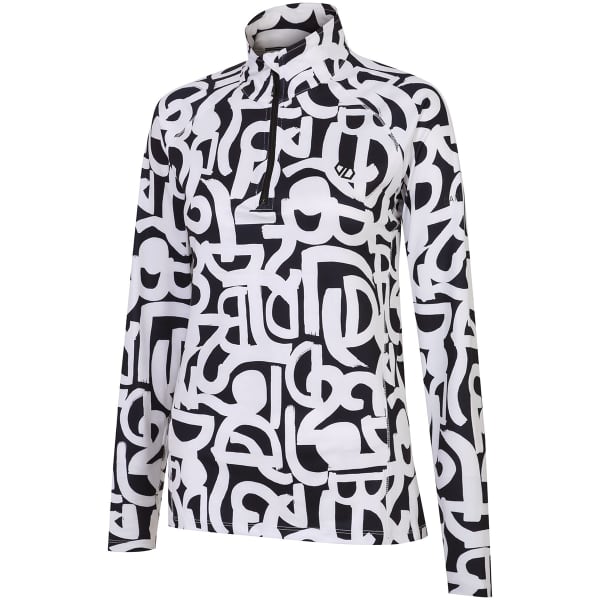 Sweat polaire DARE 2B DIVULGE CORE STRETCH BLK&WHTGRAFI
