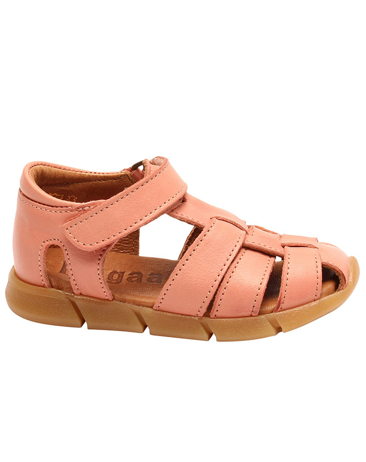 Leder-Sandalen CELIUS mit Zehenschutz in rose