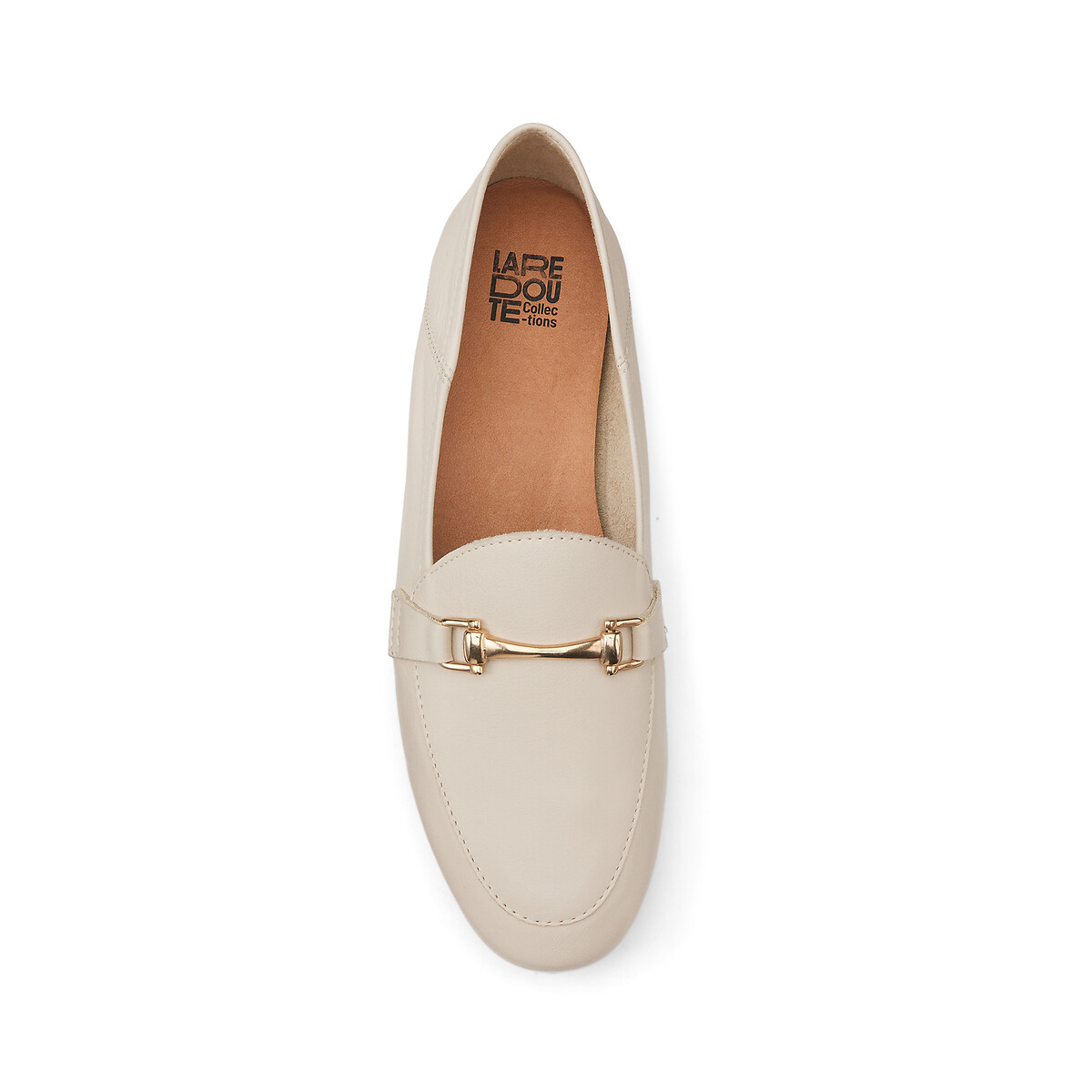 COLEÇÕES LA REDOUTE<br>Mocassins Signature em leer met morsetti