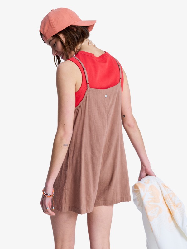 Lavender Haze Combishort Marron Femme