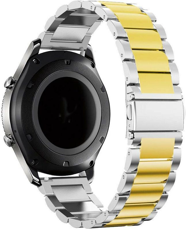 Garmin Vivomove HR stalen band (zilver/goud)