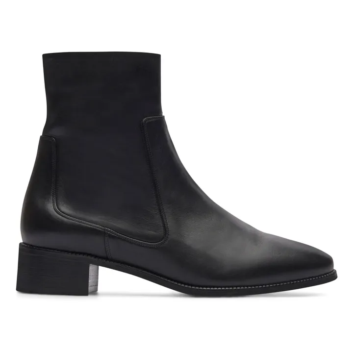 Rivecour Boots Cuir N°67 | Noir