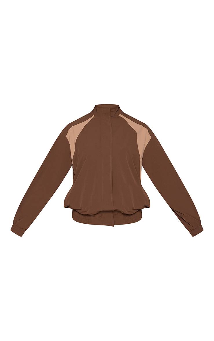 Chocolat Veste De Survêtement Zippée En Shell Plt