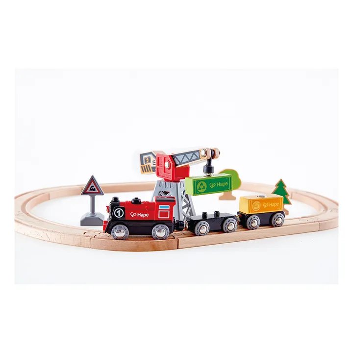 Hape Circuit de train marchandises
