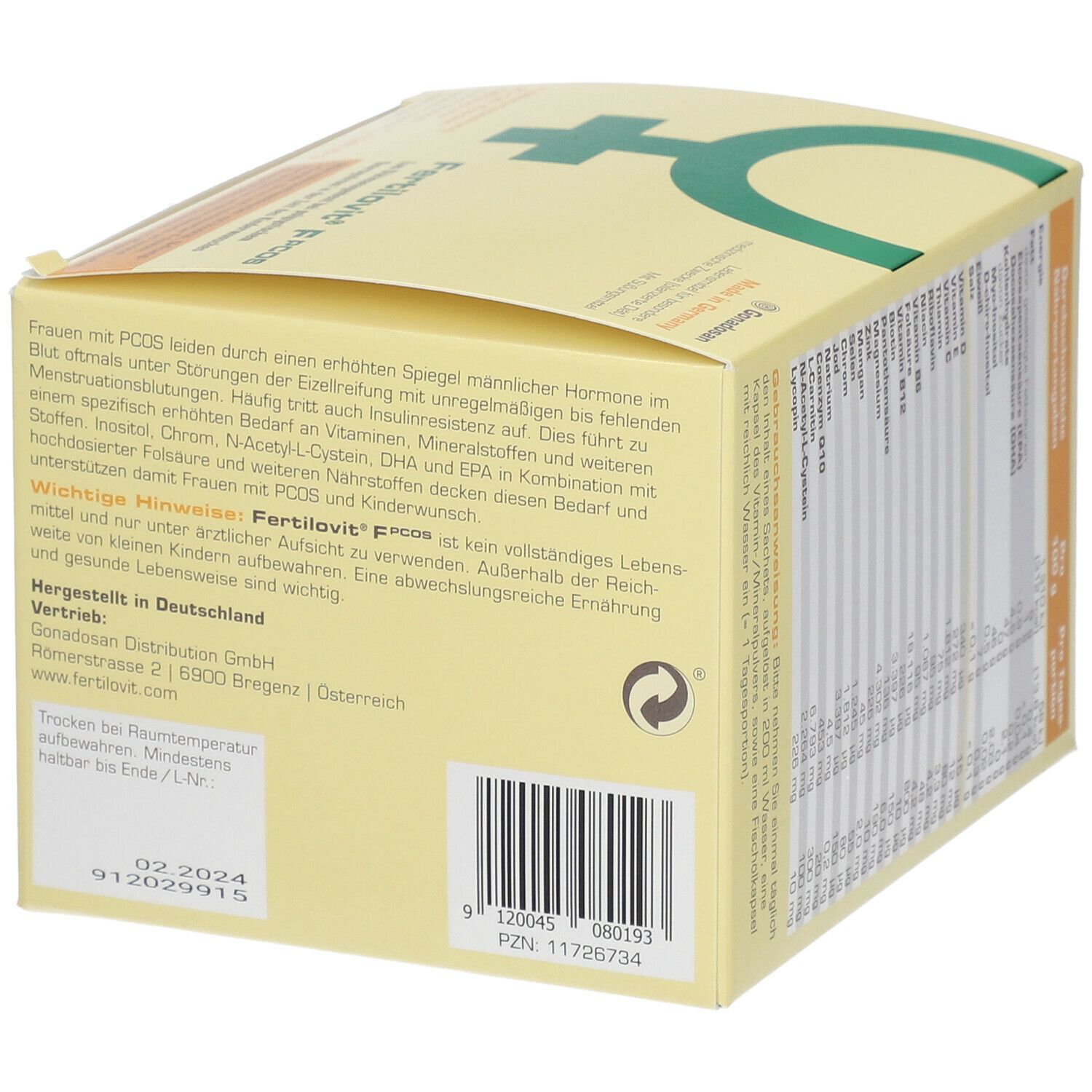 Fertilovit® F PCOS Monatspackung