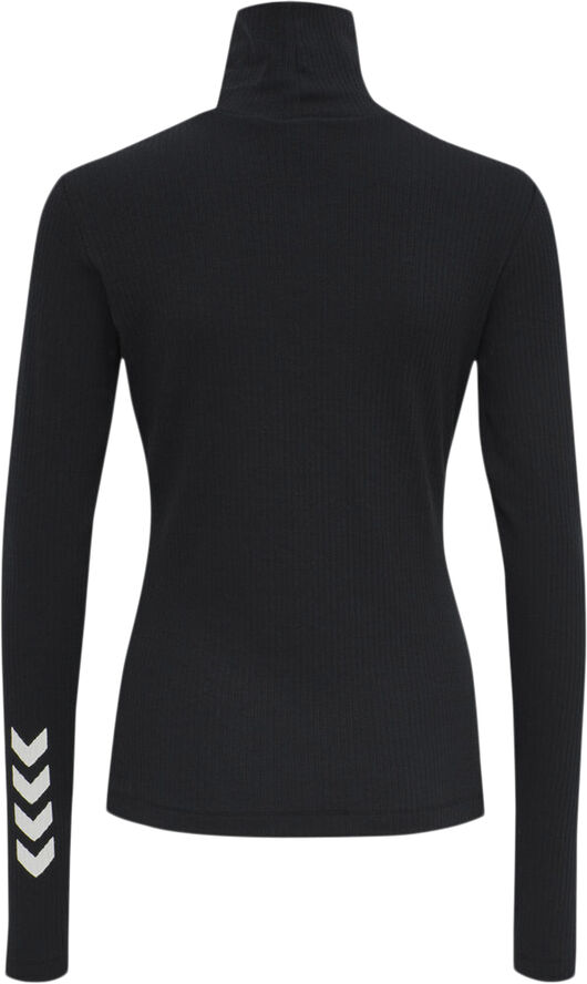 Hummel Bell Turtle Neck langærmet T-shirt Sort