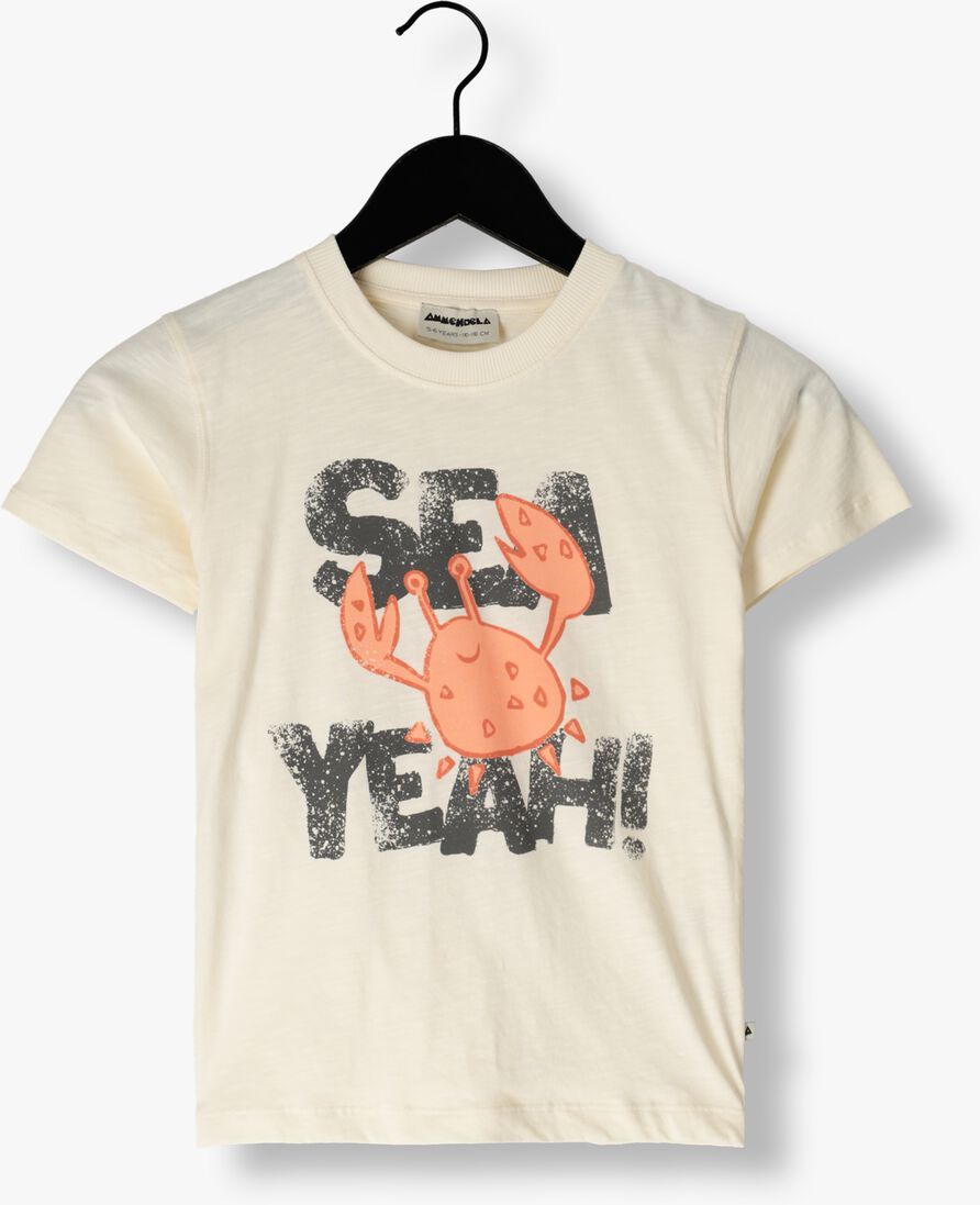 AMMEHOELA beige ammehoela t-shirt am.zoe.70