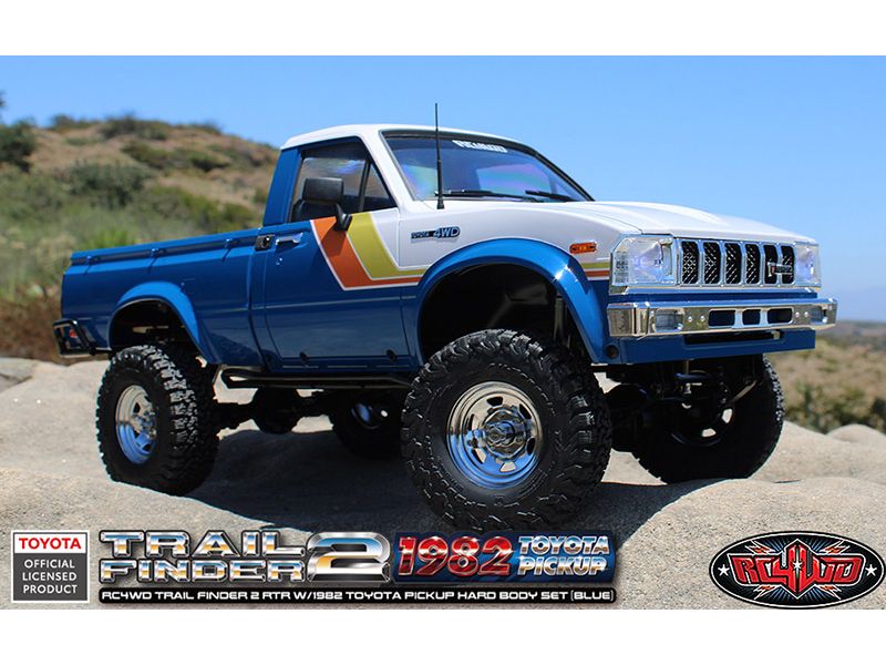 RC4WD Scale Crawler Trail Finder 2 1982 Toyota, RTR, 1:10, 1982 Toyota Pickup mit fester Karosserie