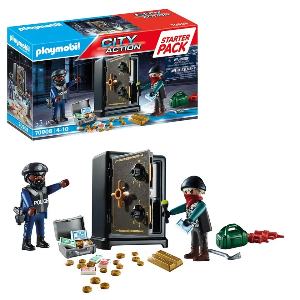 Playmobil - Startpakke Bankrøveri (70908)