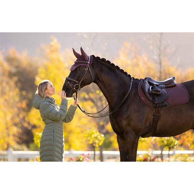 Zadeldek LeMieux Essence Eurojump Square Donkerpaars