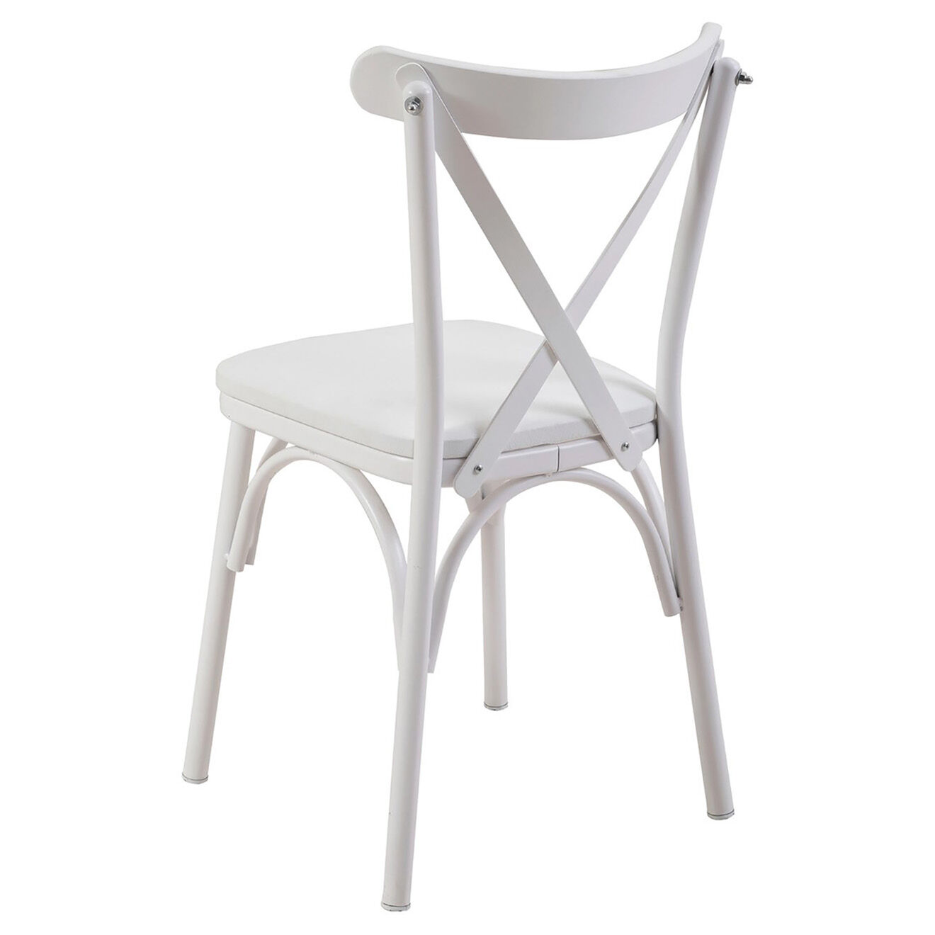 Homitis Table extensible + 4 Chaises Oliver chêne/blanc