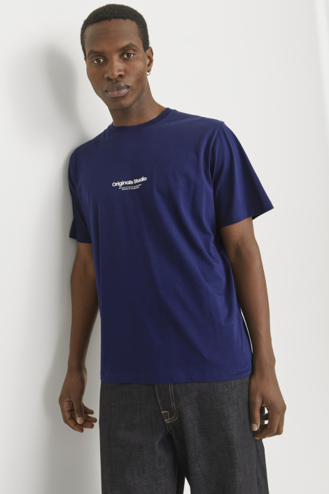 Jack & Jones blauwe heren t-shirt