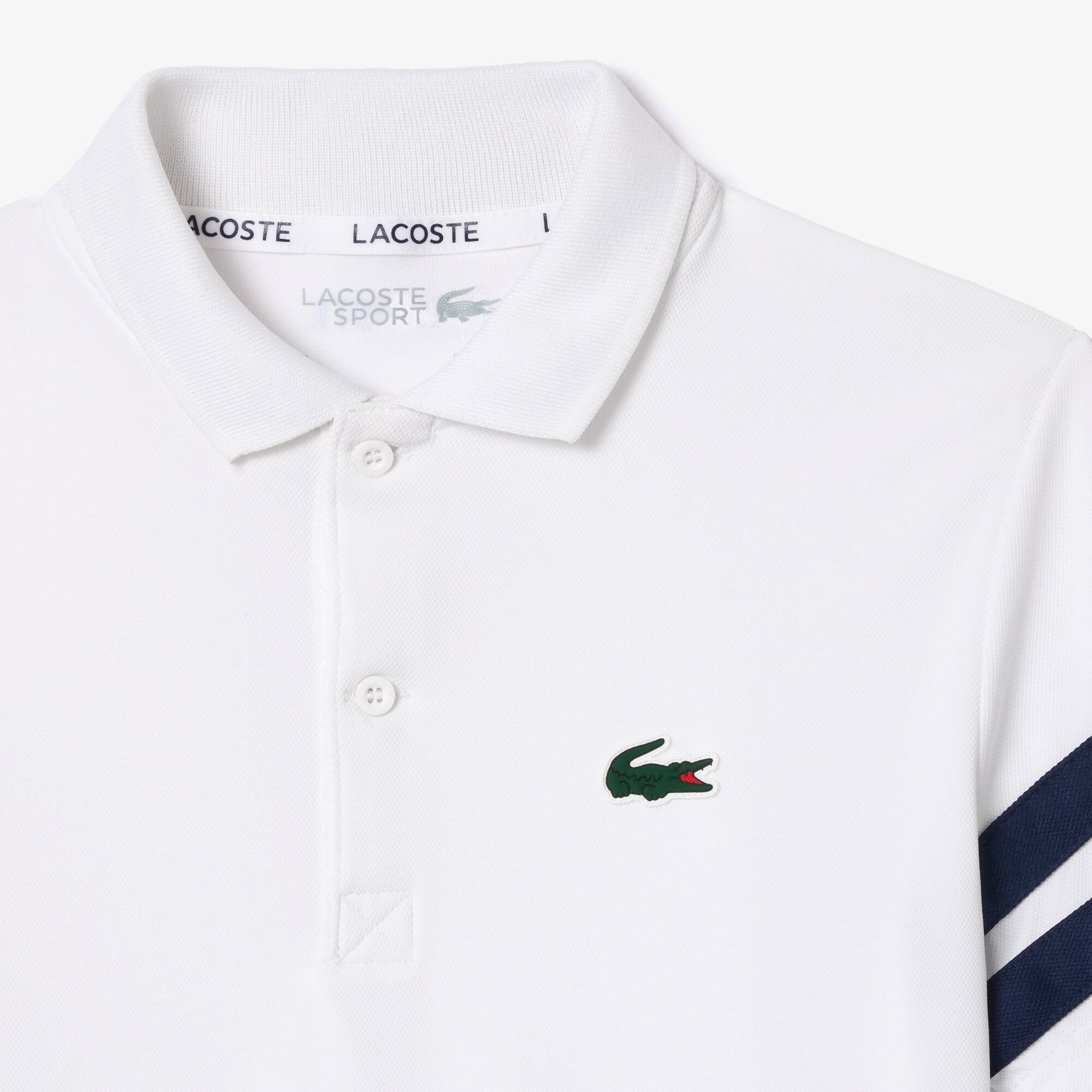 Polo Tennis en piqué Ultra-Dry Polos - Blanc - Lacoste - Garçon