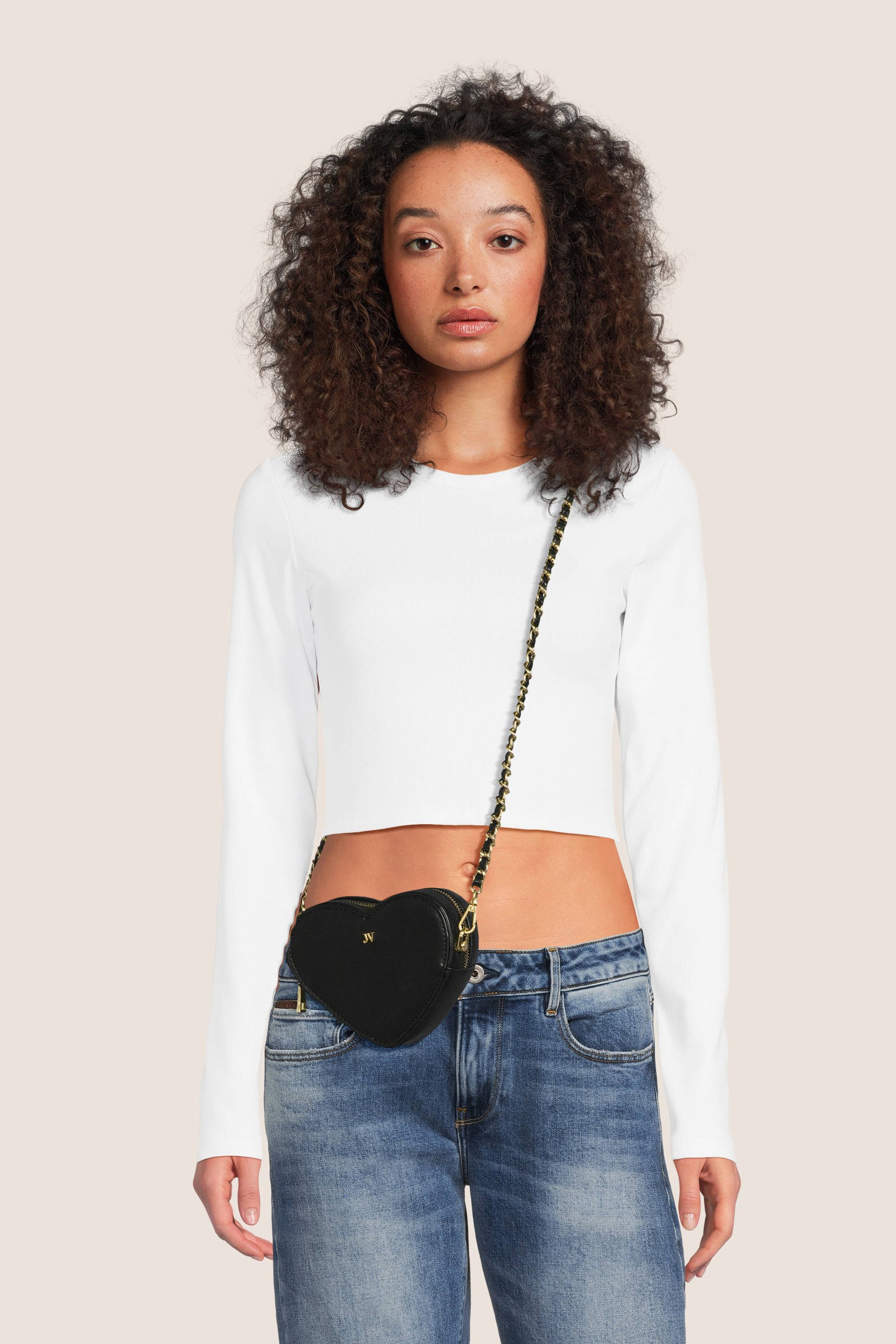 JOSH V crossbody tas Seffe zwart