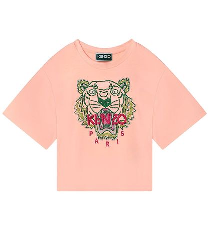 Kenzo T-Shirt - Rosa m. Tiger