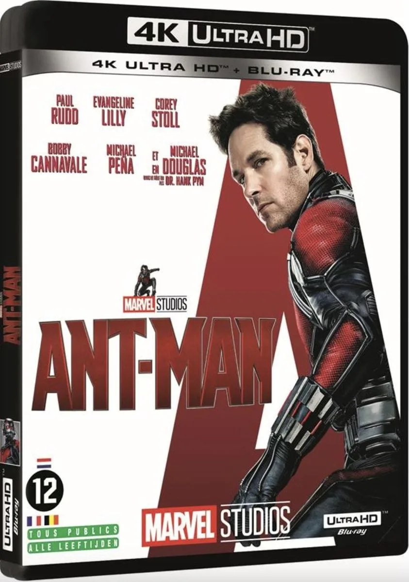 Ant-Man (Blu-ray UHD 4K   Blu-ray) Disques Blu-ray films