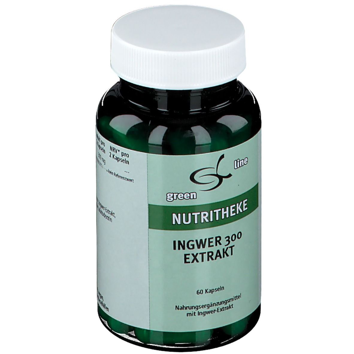 green line NUTRITHEKE Ingwer 300 Extrakt