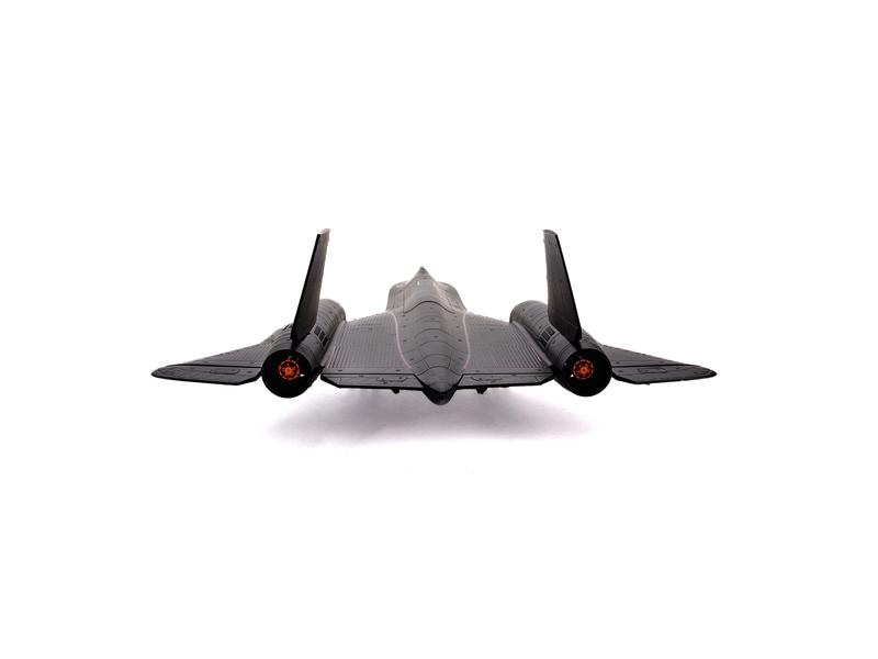 E-flite Impeller Jet SR-71 Blackbird Twin 40 mm EDF BNF Bas Zwei Motoriger Lockheed Martin SR-71 Impeller Jet mit Spektrum Technik