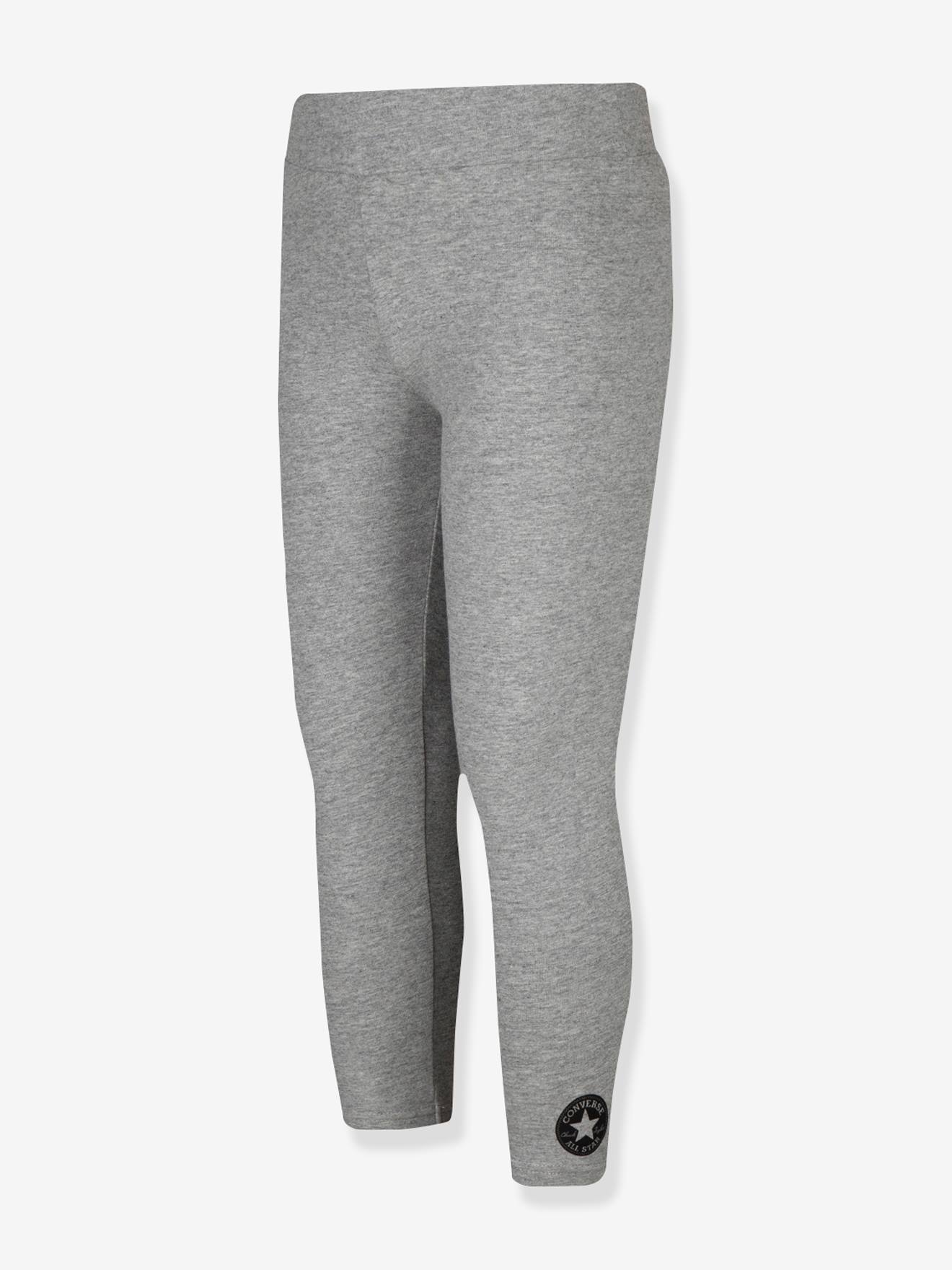 Leggings cinza com a marca CONVERSE