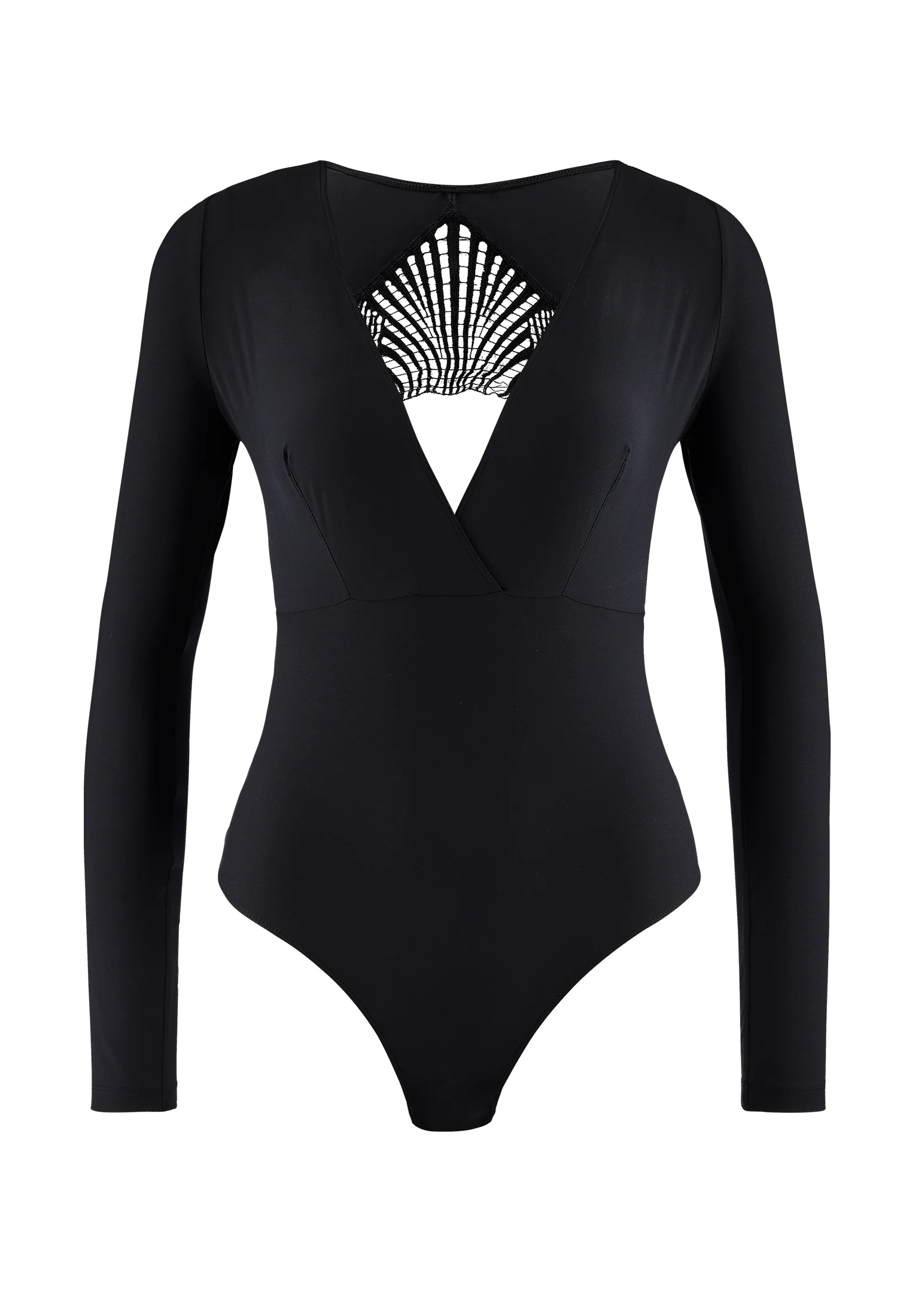 LES BODYS BY AUBADE - Body fines bretelles | Noir