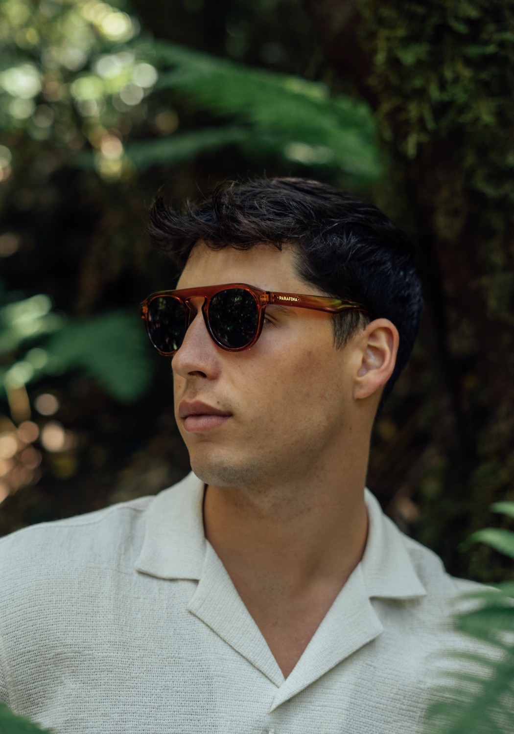 Parafina Sonnenbrille Corriente Caramel/Smoke Grey