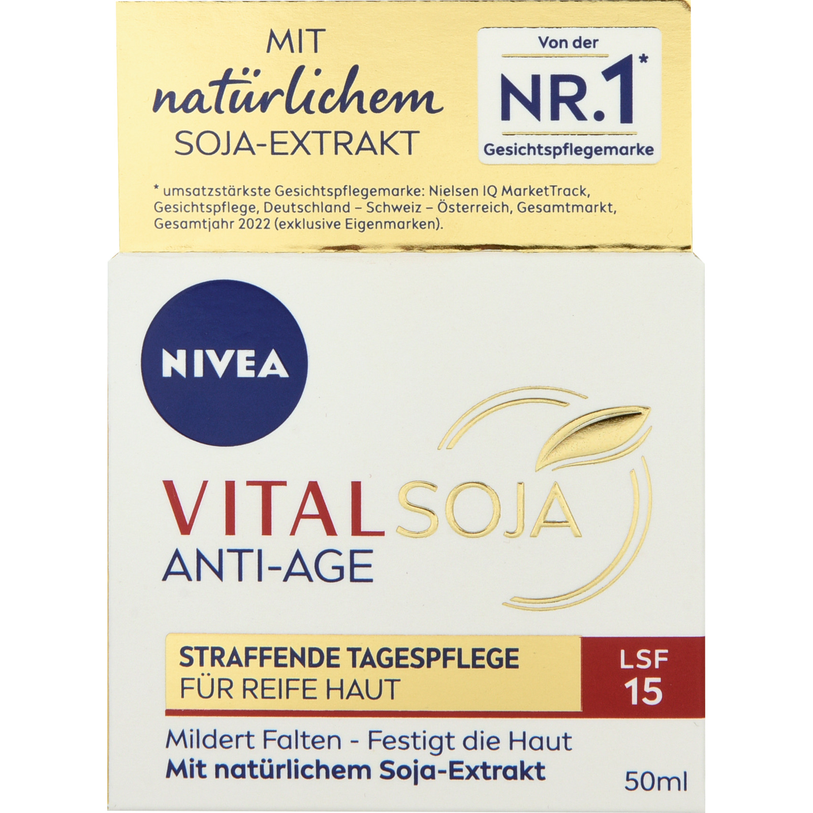 Nivea Vital Soja Anti-Aging Tagescreme LSF 15 50 ml