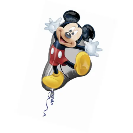 amscan Folienballon Super Shape Disney Mickey Mouse, ca. 78 x 55 cm