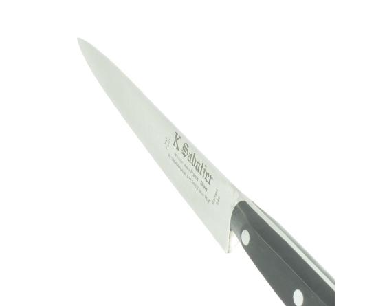 Tranchelard 20 cm Canadien - INOX - MANCHE PLASTIQUE Ref 915 Couteaux de cuisine professionnel