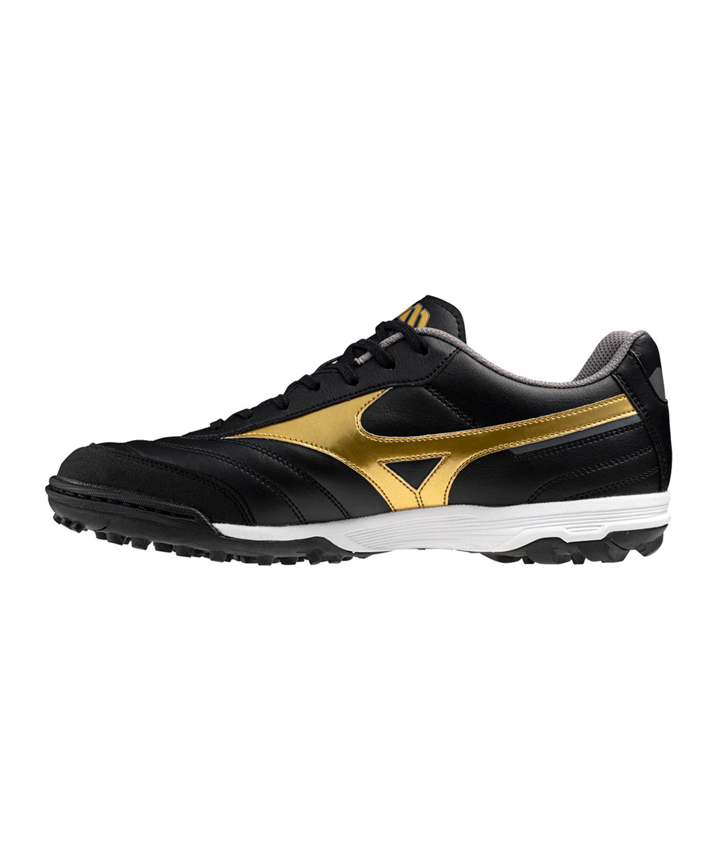Mizuno Morelia Sala Classic TF Aurum Schwarz Gold F50