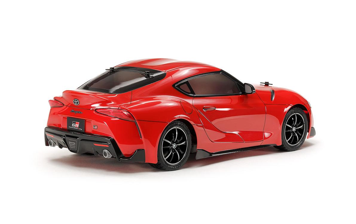 Tourenwagen Toyota GR Supra, TT-02 Bausatz mit ESC, 1:10<br>Toyota Supra A90 auf dem bewährten TT-02 Tourenwagen Chassis