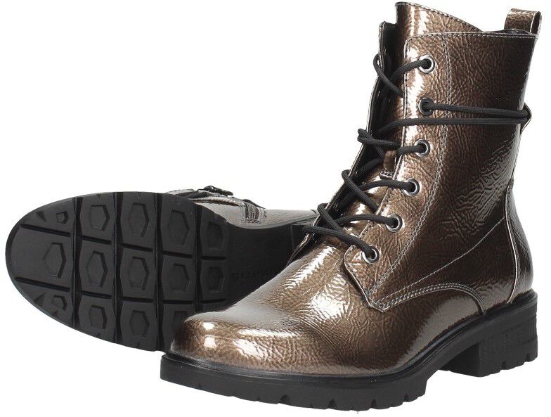 Tamaris Veterschoenen Hoog brons
