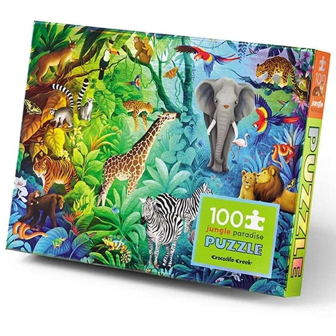 Crocodile creek holografische puzzel jungle