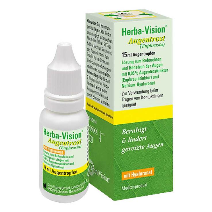 Herba-Vision Augentrost Augentropfen, 15 ml