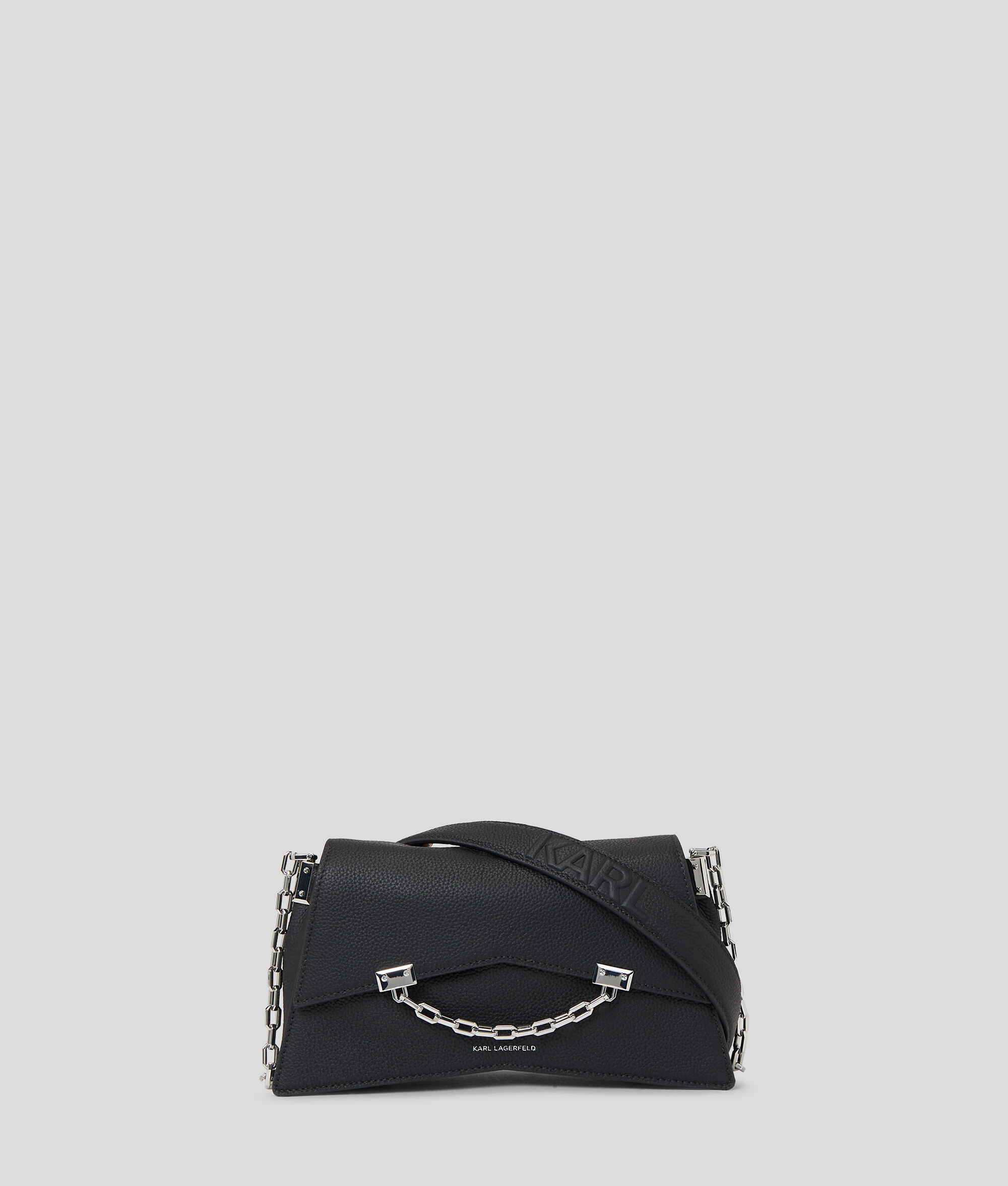 PETIT SAC BANDOULIÈRE EN CUIR GRAINÉ K/SEVEN