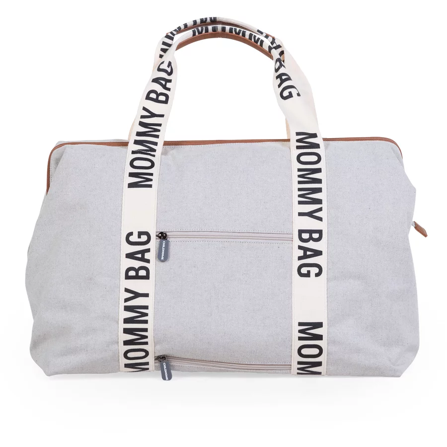 CHILDHOME Mommy Bag Signatur Canvas offwhite