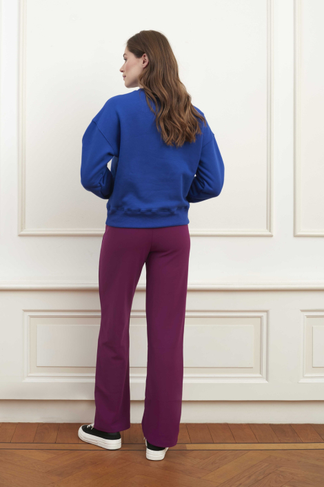Lofty Manner blauwe dames sweater
