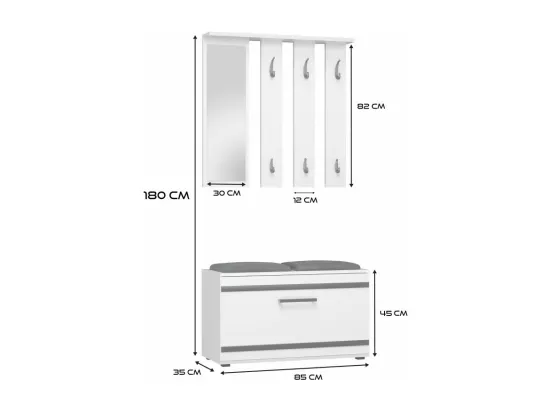Armoire Opal OPAL WHITE