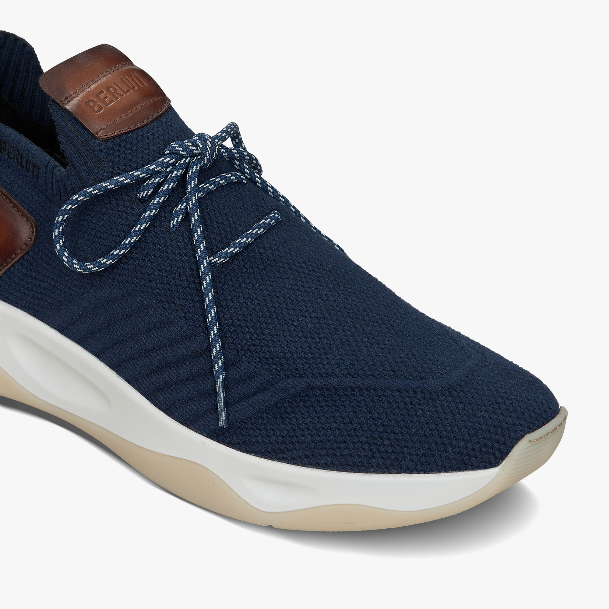 Sneaker Shadow En Cachemire Et Cuir