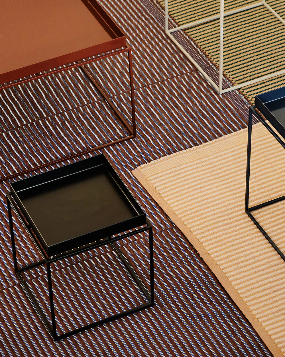 HAY  Tray bord, lille - black