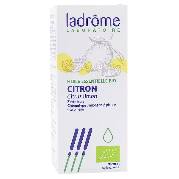 Óleo Essencial de Limão Orgânico Ladrome 30ml