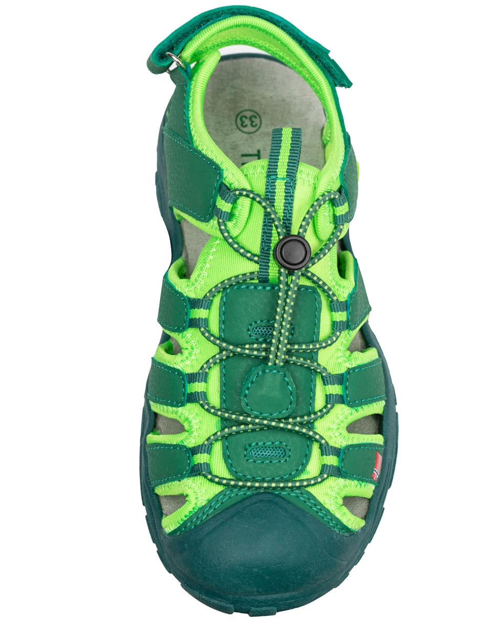 Trekking-SandaKids KVALVIKA in dark green/light green