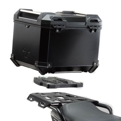 Top case SW-MOTECH KIT COMPLET TRAX ADV NOIR 38 L - Noir