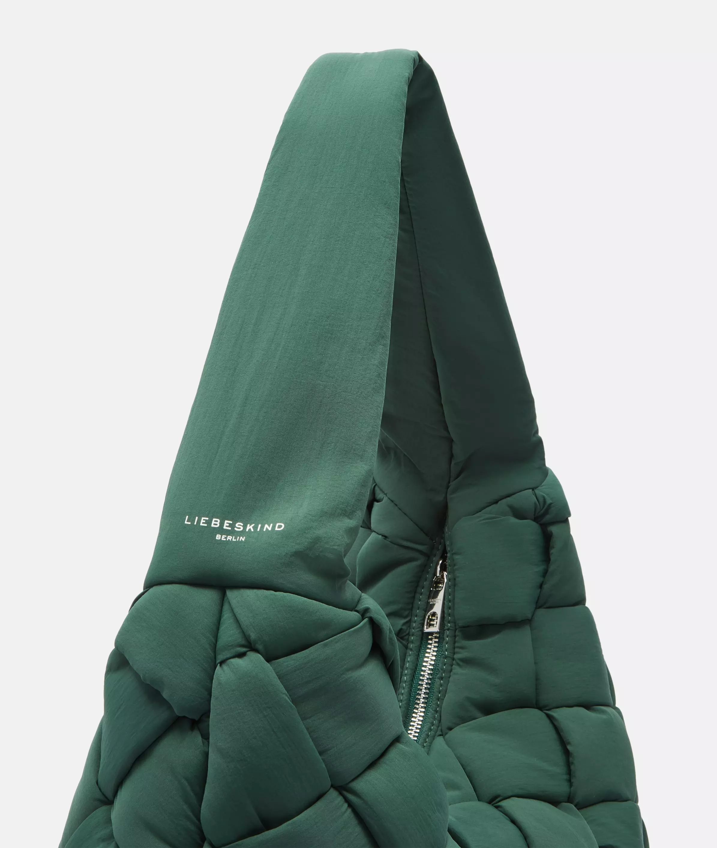 Nylon Bo Hobo L Large nylon bag with padded quilting