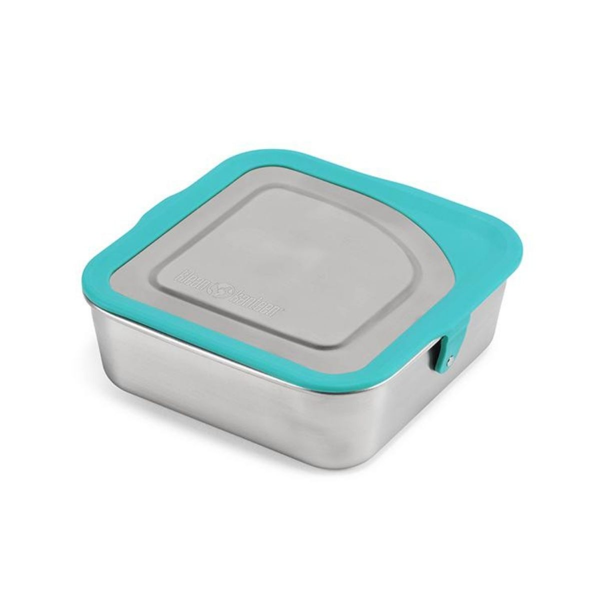 Recipiente para alimentos Klean Kanteen em aço inoxidável com capacidade de 20 oz (aproximadamente 591 ml).