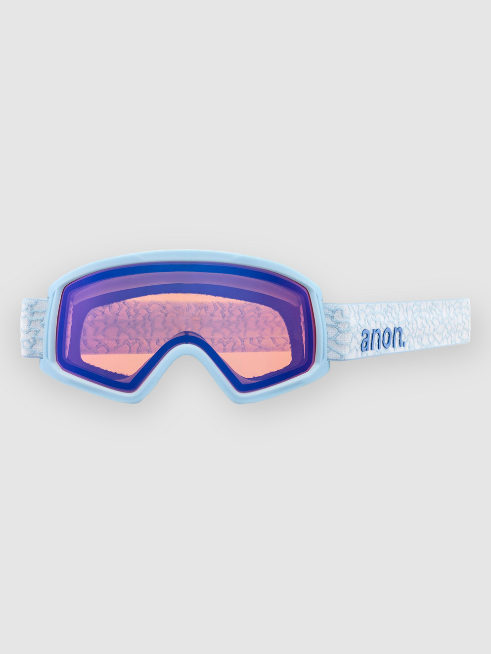Anon Tracker 2.0 Crackle Kids Goggle blue amber